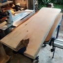 Table basse style G. Nakashima