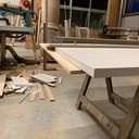 Support pour placage de chants