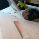 Meuble salle de bain poignée intégrée