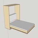 Lit relevable Simple