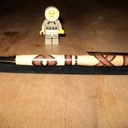 Un stylo au tour à bois, 3 essences