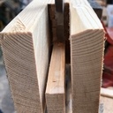 Bureau en matériaux de réemploi