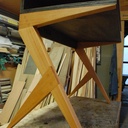 Petit bureau style années 50