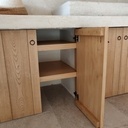 Aménagement d'une cuisine extérieure maçonnée