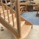 Escalier à noyaux (sans cassure)