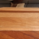 Boite Chene et vague Iroko