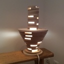 La petite lampe destructurée