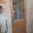 Portes en mélèze