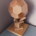 Trophée  ballon de foot