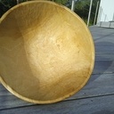 Bol géant en badamier