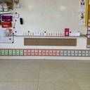 Ecole - Tableau de présence / frise des nombres / Abécédaire / plaque à compter