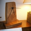 Pendulettes créations en chêne