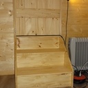 Gros plan sur les marches