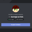 Un groupe de tourneur sur bois discord