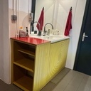 Meuble sous-évier buanderie