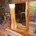 Lavabo & miroir "du fond des bois"