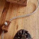 Lampe en Bois Serpent de Guyane