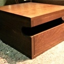 Porte-vélo mural en chêne