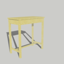 Plan console à tiroir