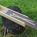 Boîte pour aiguilles à tricoter