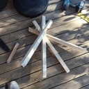 Toit Mandala ou toit réciproque