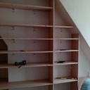 Placard étagère incruster