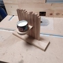 Bougeoir pour la Saint Valentin