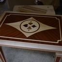 Table de jeu style louis XVI