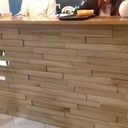 Bar chêne et résine