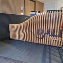 Borne accueil paramétrique - les moustaches de Dali