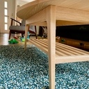 Table basse en frêne