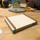 Support/dérouleur de papier toilette