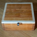 Boîte en merisier et frêne