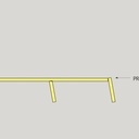 Déformation à prévoir avec un effort