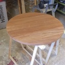 Restauration d'un tonneau en table bar