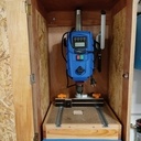 Rangement pour perceuse à colonne nomade