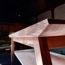 Table basse. Frêne Olivier. #2