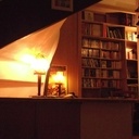 Bibliothèque bureau en chêne