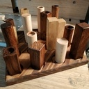 Jeu en bois pour Noël