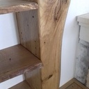 Cofre à bois avec une niche