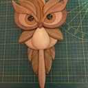 Hibou Intarsia