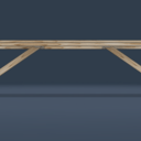 Grande table d'exterieur
