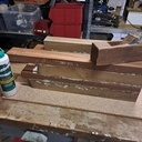 Planche à découper en bois de bout (KDO pour le Papa)