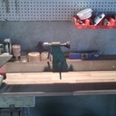 Tour à bois Kity 660 Modifié (Moteur d'entrainement de machine à laver)