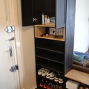 Meuble d'entrée a chaussures