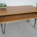 Petite table basse en hêtre massif