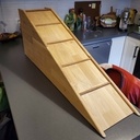 Rampe pour petit chien qui se fait vieux