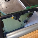 Gabarit scie à format et rallonge table de scie sur combiné Robland X310