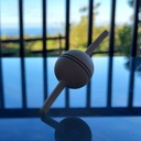 Toupie en apesanteur