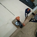 petite amélioration de mon nouveaux chariot de coupe en récupérant la presse du chariot fournit avec la machine